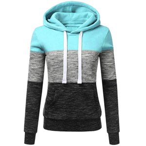 OEM ODM Conjunto de dos piezas para mujer: Sudadera con capucha de felpa con cremallera completa y efecto desgastado, y Top corto tipo jogger cómodo con bordado de toalla - Product Image 4
