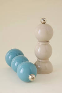 Molinillos de pimienta y sal de laca de alta calidad hechos en Vietnam, personalizables OEM/ODM, diseños multicolor, venta al por mayor disponible. - Product Image 5