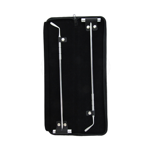 Elevadores Gingivales Equinos, Juego de 2 Piezas, Acero Inoxidable, Mango en T, para Mano Derecha e Izquierda, 16.5 Pulgadas, con Estuche con Cierre - Product Image 4