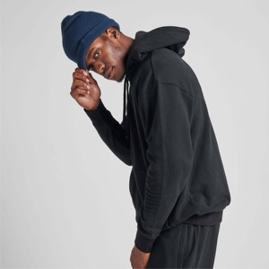 Sudadera con Capucha Elástica y Cómoda para Hombre, Sudadera Suave Informal, Ropa Deportiva, Manga Larga, Uso Diario, 100% Algodón, Invierno - Product Image 3