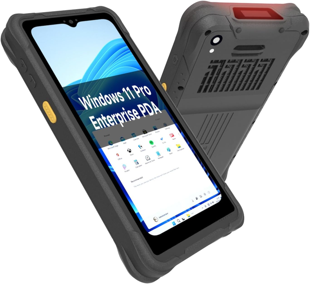 Robust S600 6.5 Inch IP65 Rugged Industrial PDAS Barcode Scanner Handheld Mobile POS Computer PDA Windows 11 Rugged PDA Windows