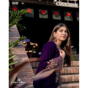 Beautiful Party Wear <b>Top</b> and Bottom Set with Dupatta Natural Waistline - Product Image 3