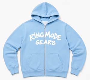 Sweat à capuche zippé surdimensionné pour homme en molleton épais, style streetwear, avec logo personnalisé, vente en gros - Product Image 3