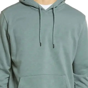 Men's 100% Cotton Hoodie <b>Sweatshirt</b> Heavy Weight Thick Custom Print Logo Oversized Fit Winter Season Digital Embroidered - Product Image 6