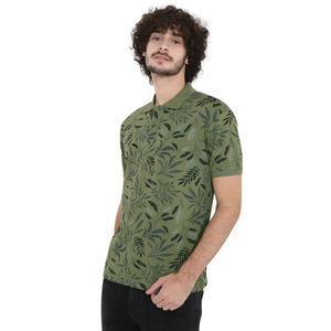 Polo en coton doux pour homme, grande taille, tissu tricoté respirant, style uni pour un confort décontracté et une fraîcheur optimale, t-shirt polo pour homme - Product Image 2