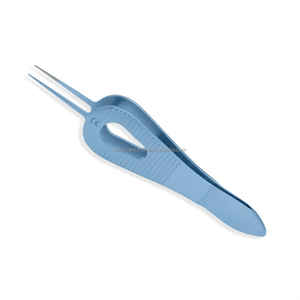 คีมเย็บแผล3.75นิ้วไทเทเนียม0.12มม. 1X2ฟันตรง TC เคลือบแพลตฟอร์มเครื่องมือผ่าตัดผ่านการรับรอง CE - Product Image 1