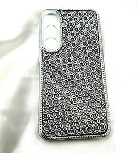 Étui de téléphone personnalisé en argent sterling 925, fait main, texturé, antique, pour iPhone Samsung, cadeau de luxe - Product Image 3
