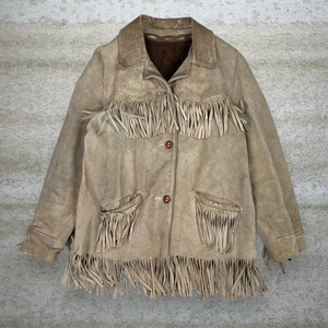 Custom Women's Western Fringe <b>Suede</b> Leather <b>Jacket</b> Genuine Cow <b>Suede</b> Cropped Cowgirl <b>Jacket</b> Vintage Tassel Biker Coat - Product Image 1
