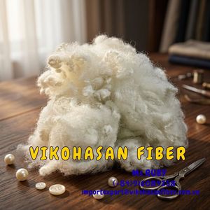 Fibra de Poliéster Virgen Hueca 4D HD Blanca sin Silicona Vikohasan PSF, Material de Relleno Seco, Certificado OEKO-TEX, Venta al por Mayor - Product Image 6
