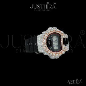 Reloj G-Shock Premium con Bisel de Diamantes Grandes y Moissanita VVS, Reloj de Pulsera de Moda Premium con Diamantes, al Precio Más Bajo y Mejor de la Historia - Product Image 3