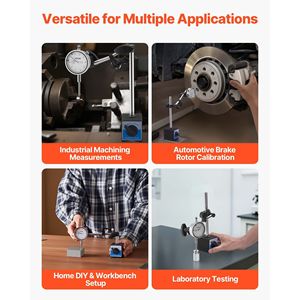 หน้าปัดขนาดใหญ่ อ่านง่าย ระดับมืออาชีพ สำหรับตัวบ่งชี้การทดสอบ ความแม่นยำ 0.001 นิ้ว ช่วงการวัด 0-1 นิ้ว สำหรับวัดเส้นผ่านศูนย์กลางภายใน - Product Image 6