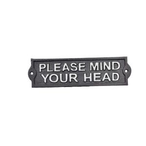 Letrero de Pared de Hierro Fundido para Lavandería, Forma Rectangular, Placa Personalizada Hecha a Mano, para Montar en Pared o Puerta, Decoración para Entrada del Hogar - Product Image 6
