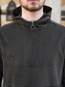 Thobe Homme en Velours Côtelé Premium – Le Plus Vendu, avec Capuche, Moderne, Vêtement Hivernal Islamique - Product Image 6