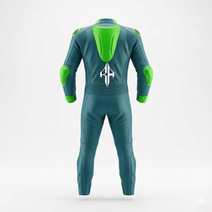 ชุดมอเตอร์ไซค์หนังแท้สำหรับแข่งรถ รุ่นล่าสุด ดีไซน์พรีเมียมคุณภาพสูง สำหรับผู้ชาย  แบบสั่งตัดได้ - Product Image 6