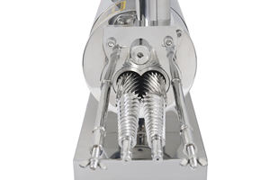 Extracteur de jus électrique 60K à double engrenage en acier inoxydable certifié CE pour applications commerciales, technologie d'extraction en 3 étapes, 800W - Product Image 4