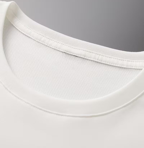 Men's Casual Short-Sleeved Easy Solid Color Versatile Sports Trendy Item Comfortable Breathable Sports - Product Image 4