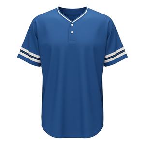 Maillots de baseball imprimés haute performance, légers, respirants, séchage rapide, col en V, ajustement personnalisé pour les équipes avec logos et couleurs personnalisés - Product Image 1