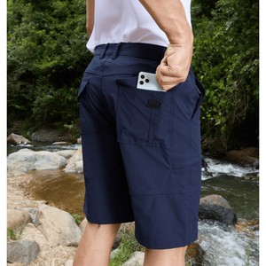 Pantaloncini Estivi in Seta Ghiacciata, Versatili e Larghi, Casual e alla Moda per Uomo - Product Image 2