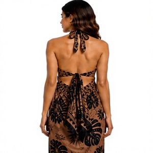 Premium chiffon <b>Sarong</b> <b>Wrap</b> for Women polynesian tribal <b>Beach</b> Cover Up Resort Vacation Swimwear Lightweight Island Fashion - Product Image 2