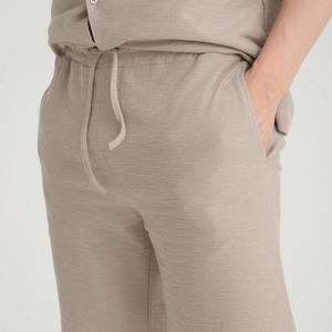 Men Sports Latest Fashion Button up Shirt Short Sleeve Printing Summer Short Sets Casual Solid Color Men <b>T</b>-shirt and Short Sets - Product Image 4