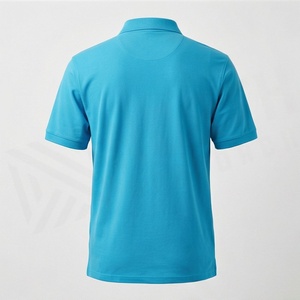 เสื้อโปโลคุณภาพสูงสั่งทำพิเศษ โลโก้ตามต้องการ แขนสั้น ทนทาน OEM ระบายอากาศได้ดี สีพื้นเรียบ สั่งทำสีได้ สำหรับผู้ชาย - Product Image 2