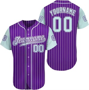 Wholesale <b>Custom</b> Logo Printed Breathable Mesh <b>Softball</b> Baseball Sportswear Comfortable Polyester Jersey Pants Blank <b>Uniform</b> - Product Image 1