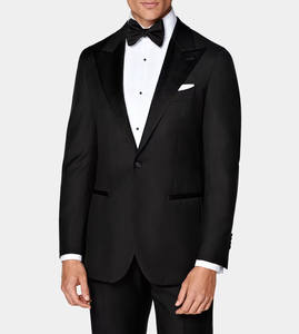 Traje de Hombre Negro Elegante de Satén de Alta Calidad Hecho en Pakistán, Traje de Hombre Negro Moderno, Formal, Casual, para Boda, Corte Entallado - Product Image 3