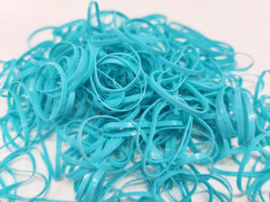 Lote de Bandas Elásticas para el Cabello, Tamaño M, 40x2mm, Alta Elasticidad, No Tóxicas, Empaquetado en Bolsa OPP, Uso Diario Informal - Product Image 2
