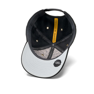 Gorra de Béisbol Deportiva ZESHAN ZAFAR Personalizada de Alta Calidad, 6 Paneles, 100% Algodón, Cierre a Presión, Impermeable, Perforada, Unisex, para las Cuatro Estaciones, con Detalles Metálicos - Product Image 5