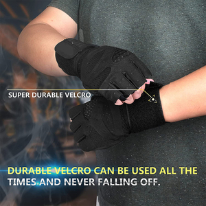 Premium Weightlifting Gloves for Men and Women with Adjustable Wrist Support Anti Slip Grip and Padded Palm - Product Image 5