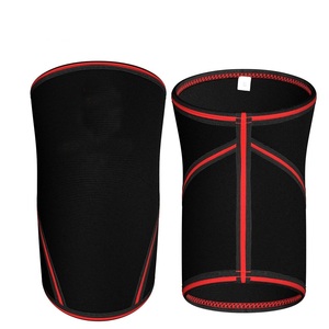 Genouillères en néoprène robustes personnalisées pour la musculation, équipement de protection des genoux avec logo et couleur sur mesure - Product Image 5