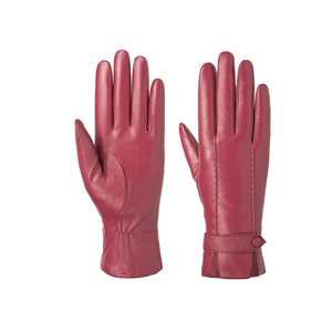 High Quality Winter Leather <b>Gloves</b> Designed With Genuine Leather Shell And Thermal Lining For Secure Warm Hand Protection - Product Image 1