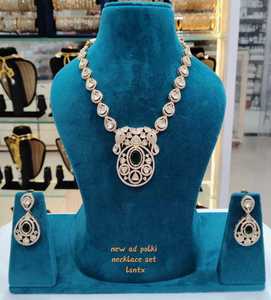 Wholesale High Quality New Vintage Copper <b>Gold</b> Plated Crystal Bridal Jewelry <b>Set</b> Long Mala Necklace Earrings Maang Wedding Gift - Product Image 1