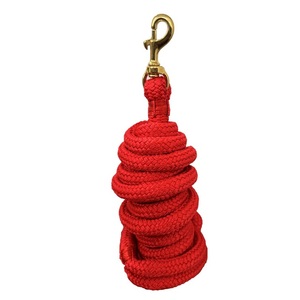 Nueva Cuerda de Nylon Azul para Caballos con Gancho de Latón, 10 Pies de Largo, Equipo de Entrenamiento Ecuestre Resistente - Product Image 2