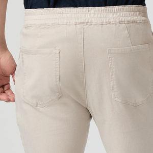 Drawstrings For Comfortable And Relaxed Fit <b>Men</b> Denim Pants With Logo Comfortable Material With Designing Trendy <b>Elastic</b> <b>Waist</b> - Product Image 6