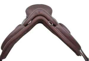 UNBRAND Freemax TI-MN-11 Selle Freemax faite à la main en cuir synthétique véritable avec quincaillerie en acier inoxydable durable pour le confort du cheval et du cavalier - Product Image 5