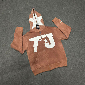 Sweat-shirt à capuche unisexe en molleton de coton surdimensionné à épaules tombantes, 100 % coton, personnalisable avec logo, vierge et uni - Product Image 2