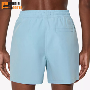 Trajes de Baño Deportivos de Verano con Logotipo Personalizado para Hombre, Sin Tirantes, 100% Poliéster Ecológico, Secado Rápido, Shorts de Playa de Malla - Product Image 4