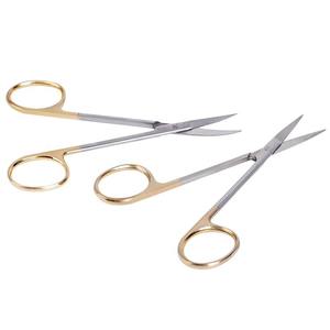 Stainless Steel Surgical Scissors Straight Curved Forceps Medical Tools Dentistry Instrument CE Certified By <b>Blush</b> Surgical - Product Image 5