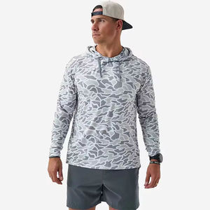 Sudadera de Pesca con Protección Solar UPF 50+ y Logotipo Personalizado, Secado Rápido, Manga Larga, Ropa de Pesca de Alto Rendimiento con Máscara Facial y Protector de Cuello - Product Image 1