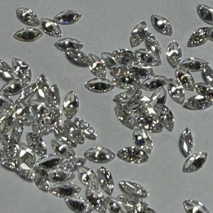 Gemini a annoncé la collection de diamants cultivés en laboratoire CVD, taille marquise exquise, clarté VVS-VS, couleur EF, pour la création de bijoux. - Product Image 1