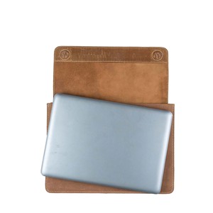 Wholesale Business Vintage Portable <b>Laptop</b> Cover 14'' Customized Logo Size for All Types <b>Laptops</b> Genuine Leather Protective 2026 - Product Image 2