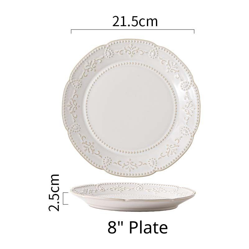 Plato de 8"