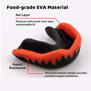 ขายส่งอุปกรณ์ป้องกันฟันแบบ EVA สำหรับฝึกซ้อมมวย กีฬาต่อสู้  โลโก้สั่งทำได้ สีสั่งทำได้ เป็นมิตรกับสิ่งแวดล้อม ทนทาน - Product Image 5