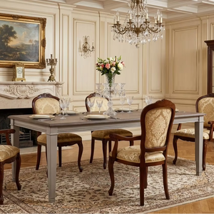 Table à manger en bois massif Contesa, écologique, durable, design moderne et minimaliste, finition naturelle, pour la maison et les restaurants - Product Image 2