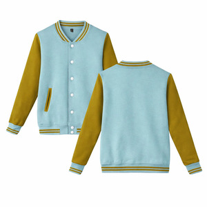 Wholesale Blank Varsity <b>Jackets</b> Custom Logo Plain Letterman Varsity <b>Jacket</b> For <b>Men</b> OEM Design <b>Long</b> Sleeve Baseball Varsity - Product Image 1