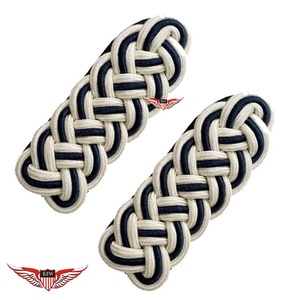KEW Epaulettes Vintage Ecológicos Personalizables con Hilo Trenzado, Accesorio Elegante y Duradero - Product Image 4