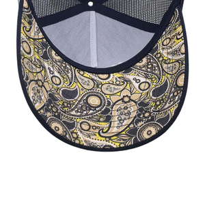 Casquettes de camionneur neuves, fabriquées en usine, avec logo imprimé, casquette de sport bicolore à 6 panneaux, casquettes de camionneur personnalisées, prix de gros - Product Image 5