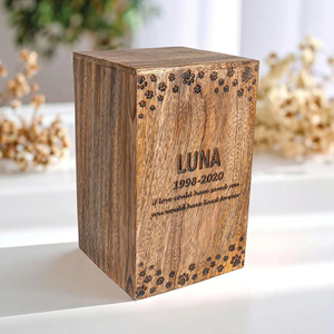 Wooden Cremation Urn Manufacturer OEM ODM Luxury Wooden Funeral Urn Gift Edition by AYAANS - Product Image 1