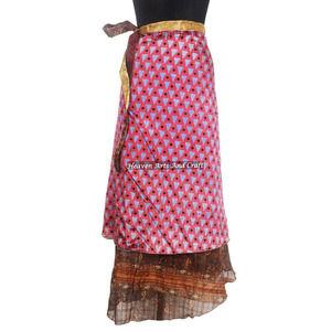 Collection tendance de foulards en soie indienne réversibles, foulard magique vintage en soie, 38 pouces, foulard hobo pour femmes - Product Image 1
